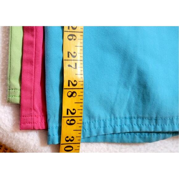 SB Scrubs 3 Pc Lot Pants Sz M Pink Blue Mint Green Pastels Drawstring Waist - Picture 5 of 5